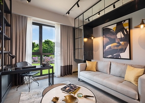 Eine Finanzstadt im Stadtteil Ataşehir im asiatischen Teil Istanbuls