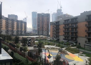 Eine Finanzstadt im Stadtteil Ataşehir im asiatischen Teil Istanbuls