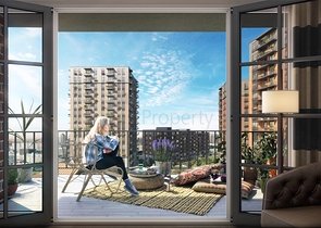 Eine Finanzstadt im Stadtteil Ataşehir im asiatischen Teil Istanbuls