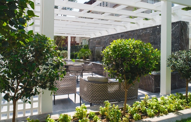 Luxuswohnungen zu vermieten, mit 2+1 Grundriss im Zentrum von Alanya