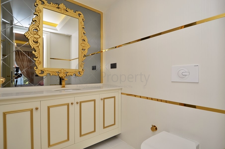 Luxuswohnungen zu vermieten, mit 2+1 Grundriss im Zentrum von Alanya