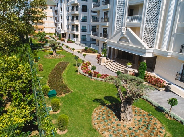 Luxuswohnungen zu vermieten, mit 2+1 Grundriss im Zentrum von Alanya