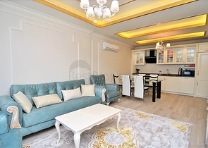 Luxuswohnungen zu vermieten, mit 2+1 Grundriss im Zentrum von Alanya