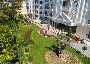 Luxuswohnungen zu vermieten, mit 2+1 Grundriss im Zentrum von Alanya