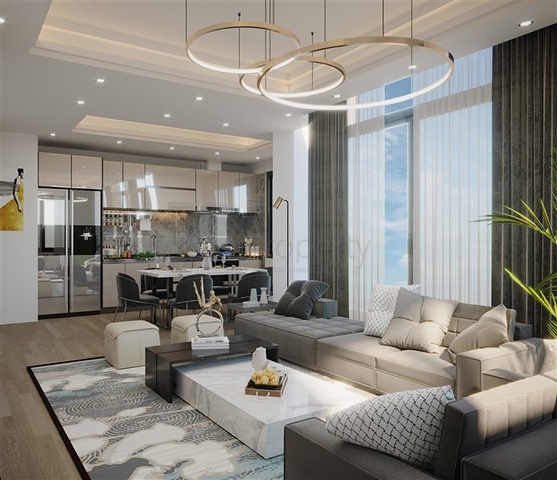 Maisonette-Wohnungen in einem neuen Komplex