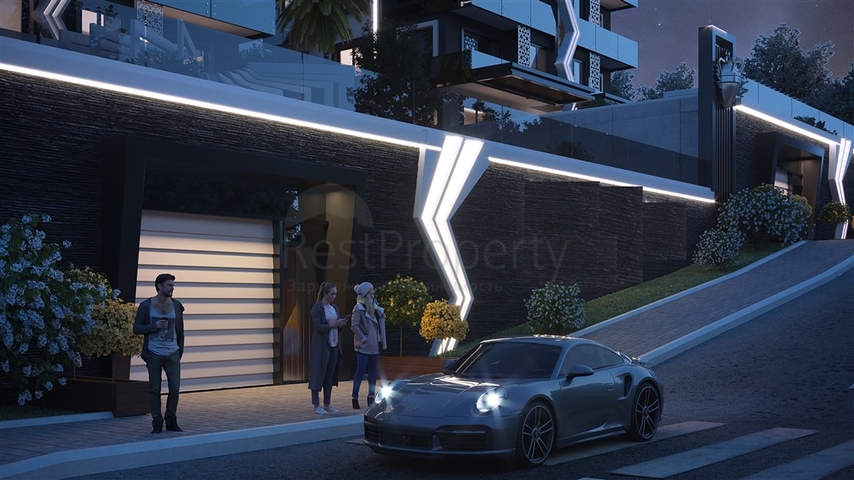 Maisonette-Wohnungen in einem neuen Komplex