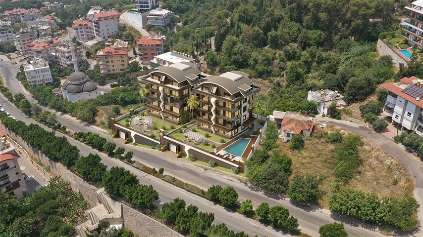 Maisonette-Wohnungen in einem neuen Komplex