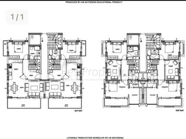 Maisonette-Wohnungen in einem neuen Komplex
