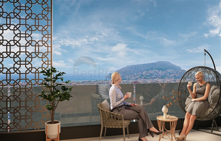 Maisonette-Wohnungen in einem neuen Komplex