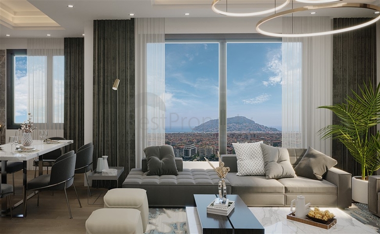 Maisonette-Wohnungen in einem neuen Komplex