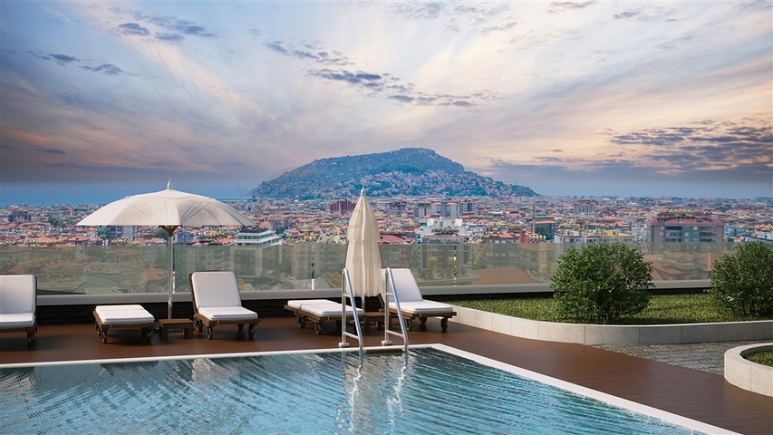 Maisonette-Wohnungen in einem neuen Komplex