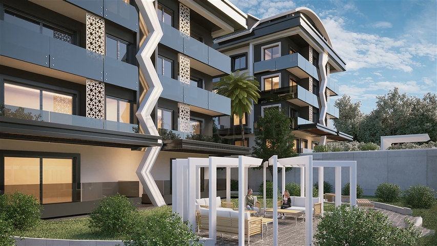 Maisonette-Wohnungen in einem neuen Komplex