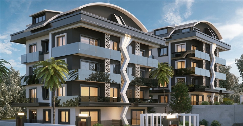 Maisonette-Wohnungen in einem neuen Komplex