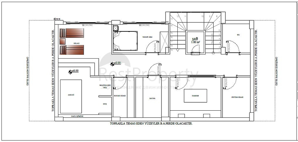 Neues Investitionsprojekt mit Blick auf die Berge im Bezirk Kargicak