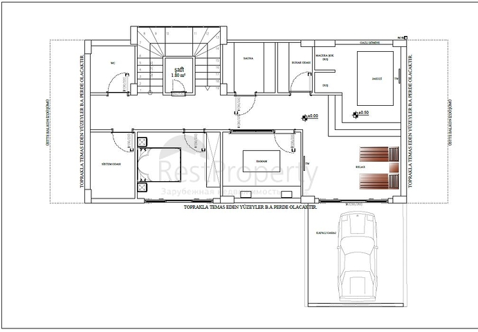 Neues Investitionsprojekt mit Blick auf die Berge im Bezirk Kargicak