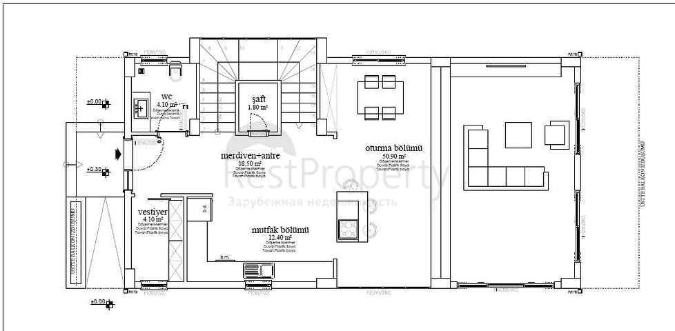 Neues Investitionsprojekt mit Blick auf die Berge im Bezirk Kargicak