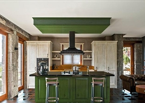 Luxus-Villen aus Stein an historischem Ort