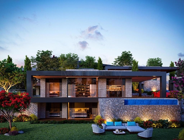 Luxus-Villen-Projekt mit Panoramablick auf die Ägäis!