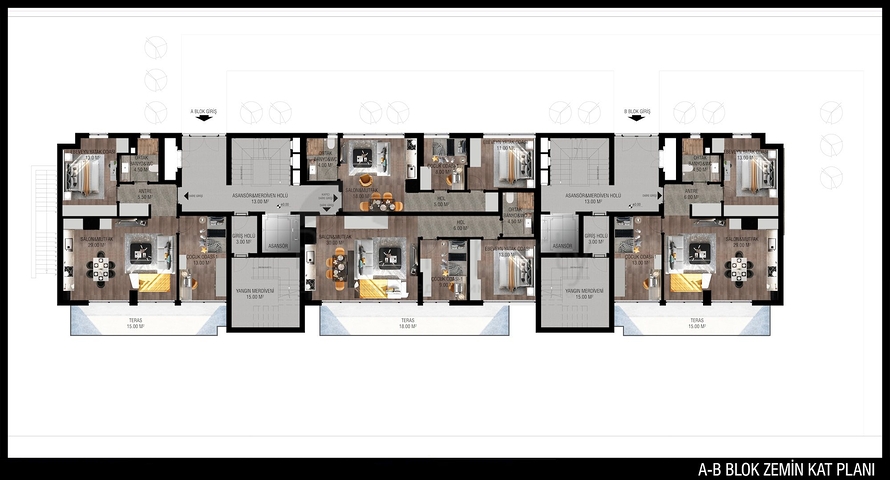 Off-Plan Projekt im Bezirk Unzhaly Konyaalti Antalya