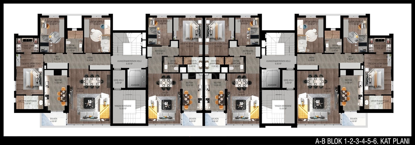 Off-Plan Projekt im Bezirk Unzhaly Konyaalti Antalya