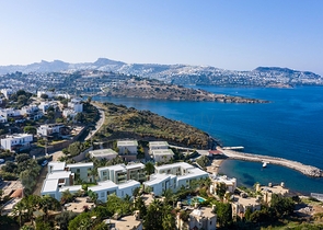 4+1 Penthouse in einem Komplex an der ersten Küste in der schönen Bucht von Küçükbük, Bodrum 4+1 Penthouse in einem Komplex an der ersten Küste in der schönen Bucht von Küçükbük, Bodrum