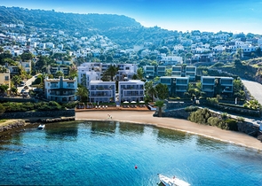 4+1 Penthouse in einem Komplex an der ersten Küste in der schönen Bucht von Küçükbük, Bodrum 4+1 Penthouse in einem Komplex an der ersten Küste in der schönen Bucht von Küçükbük, Bodrum