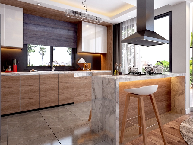 4+1 Villen mit eigenem Pool in Kadrije Belek