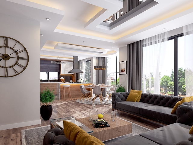 4+1 Villen mit eigenem Pool in Kadrije Belek