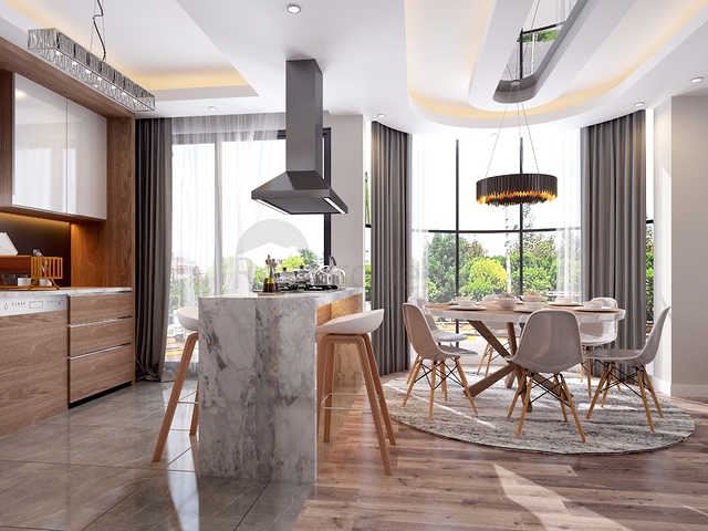 4+1 Villen mit eigenem Pool in Kadrije Belek