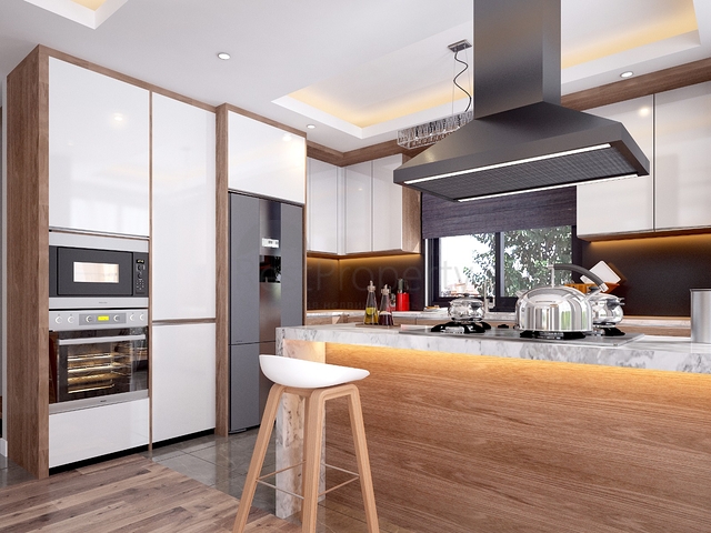 4+1 Villen mit eigenem Pool in Kadrije Belek