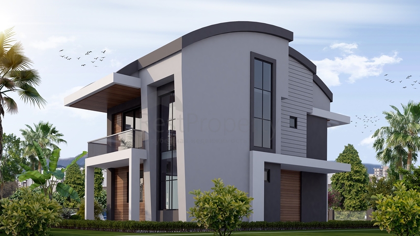 4+1 Villen mit eigenem Pool in Kadrije Belek