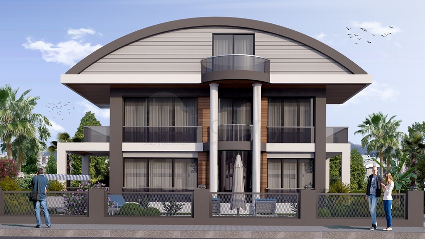 4+1 Villen mit eigenem Pool in Kadrije Belek