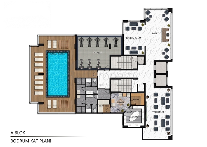 Wohnungen in einem neuen Komplex in Mahmutlar