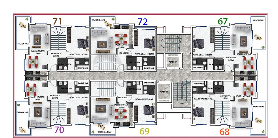 Investitionsprojekt im Bezirk Mahmutlar