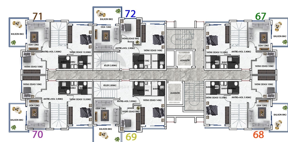 Investitionsprojekt im Bezirk Mahmutlar