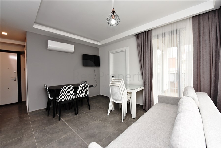 Möblierte 1+1-Wohnung 100 Meter vom Meer entfernt