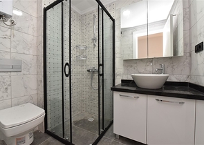 Möblierte 1+1-Wohnung 100 Meter vom Meer entfernt