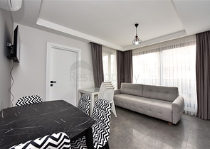 Möblierte 1+1-Wohnung 100 Meter vom Meer entfernt