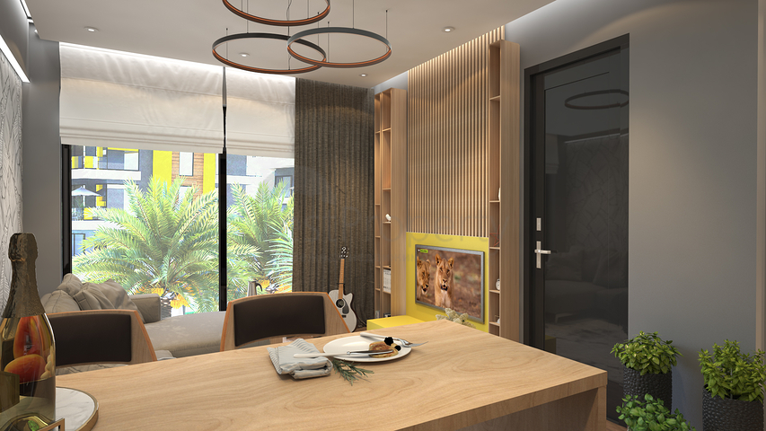 Neues Wohnkomplexprojekt