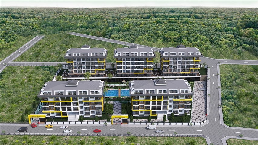 Neues Wohnkomplexprojekt