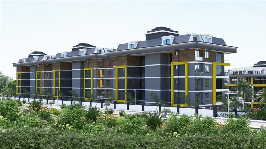 Neues Wohnkomplexprojekt