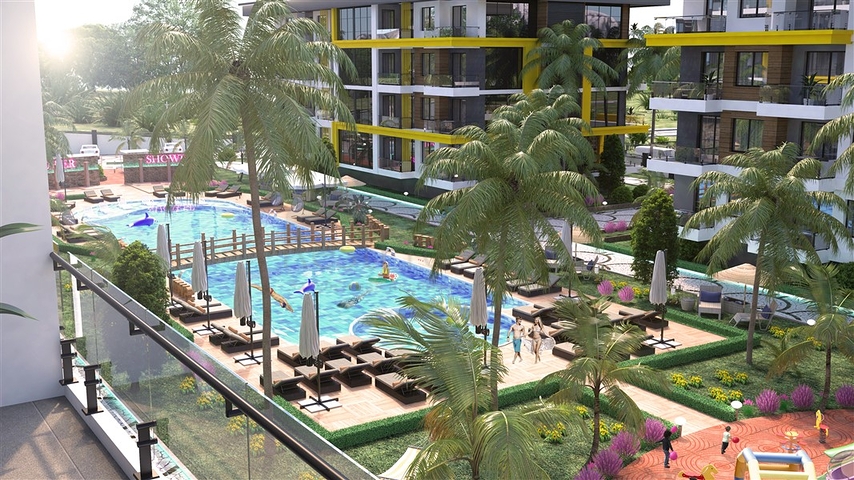 Neues Wohnkomplexprojekt