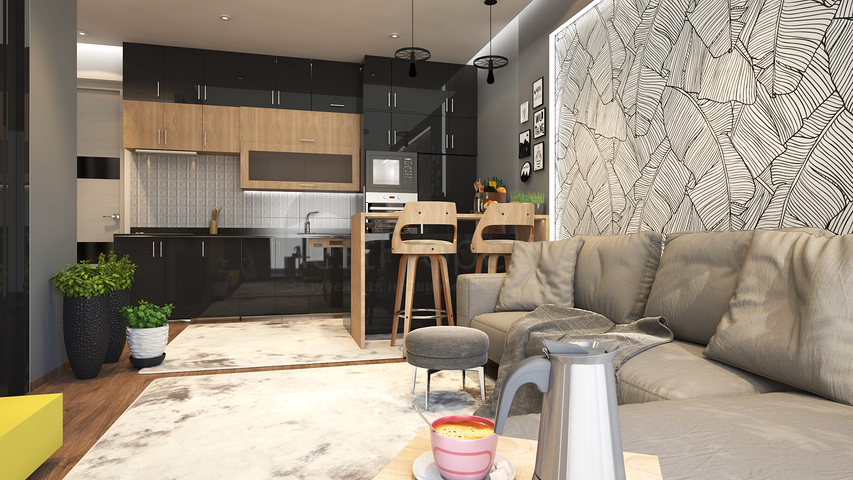 Neues Wohnkomplexprojekt