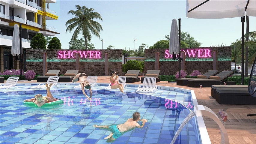 Neues Wohnkomplexprojekt