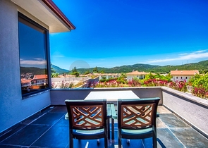 3+1 möblierte Villa mit privatem Pool in Ovacik Fethiye