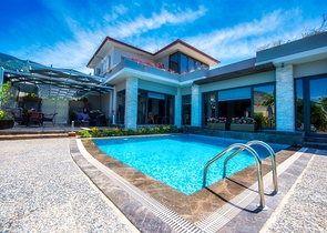 3+1 möblierte Villa mit privatem Pool in Ovacik Fethiye