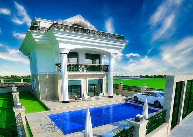 Investitionsprojekt der Villa 4+1 in Fethiye Chalezh
