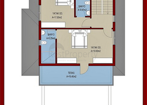 Investitionsprojekt der Villa 4+1 in Fethiye Chalezh