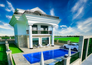 Investitionsprojekt der Villa 4+1 in Fethiye Chalezh