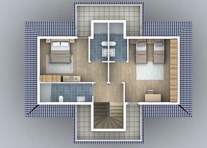 4+1 freistehende Villen in Göjek Fethiye